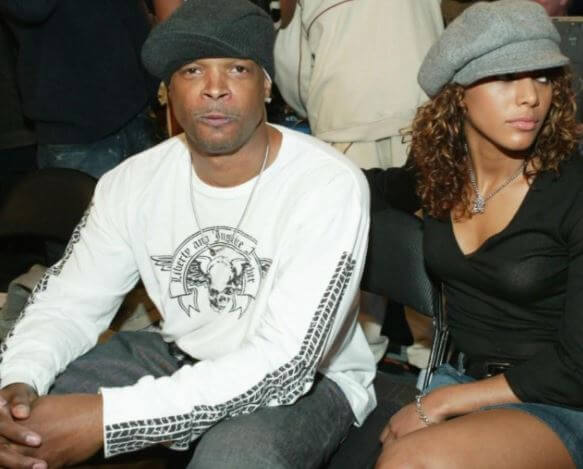 Damon Wayans with his ex-girlfriend, Charity Duplechan.